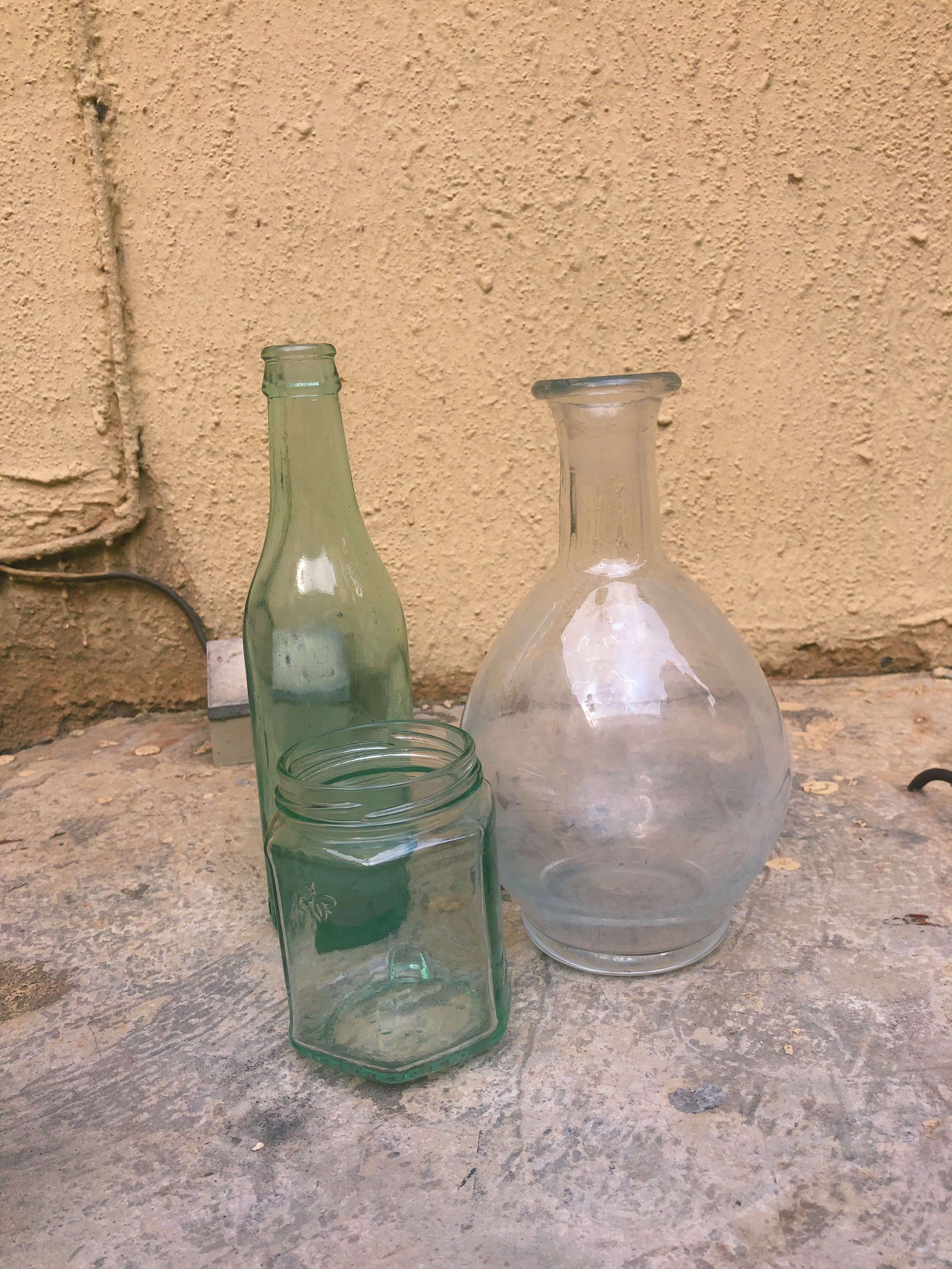 Old glassware