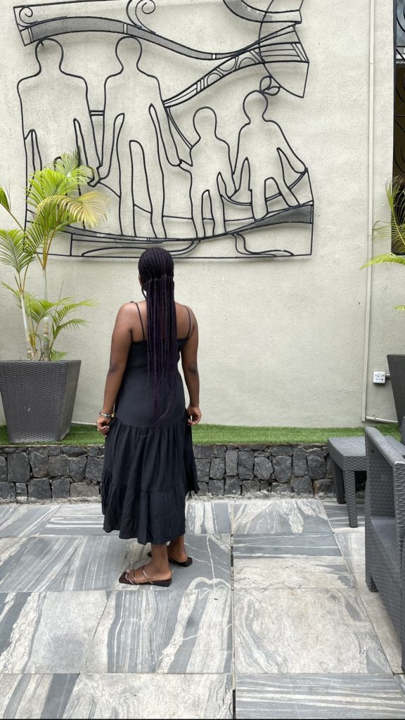 Blogger Oluwakemi Agbato at Davies Hotel